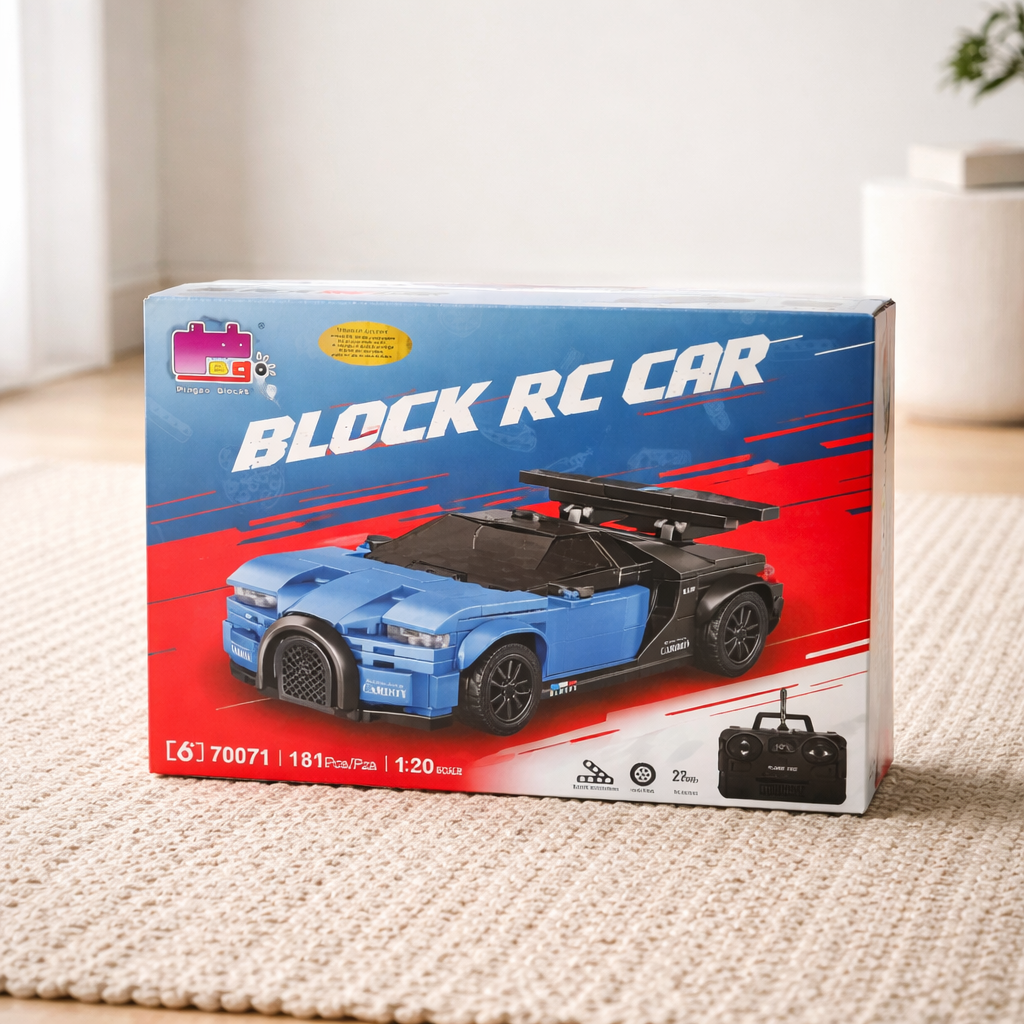 Pingao Blocks - Block Rc Car