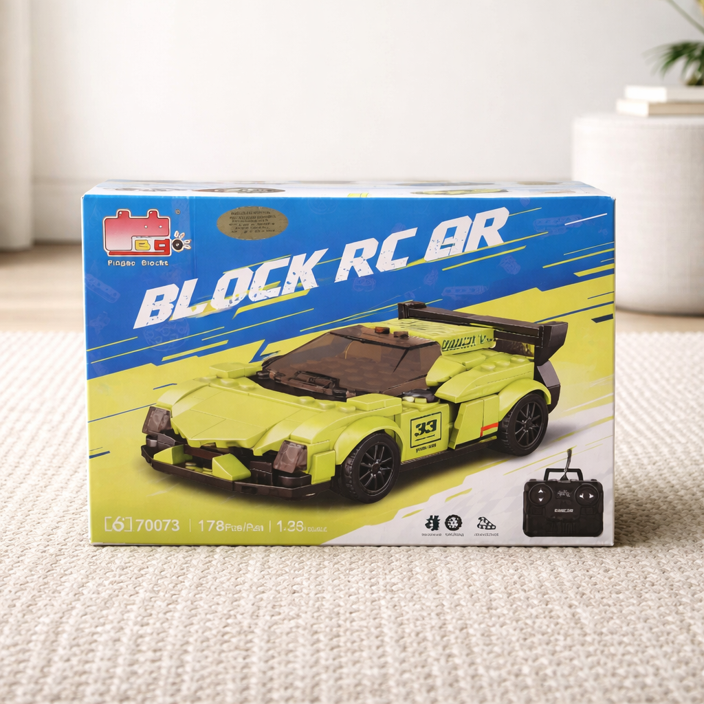 Pingao Blocks - Block Rc Car