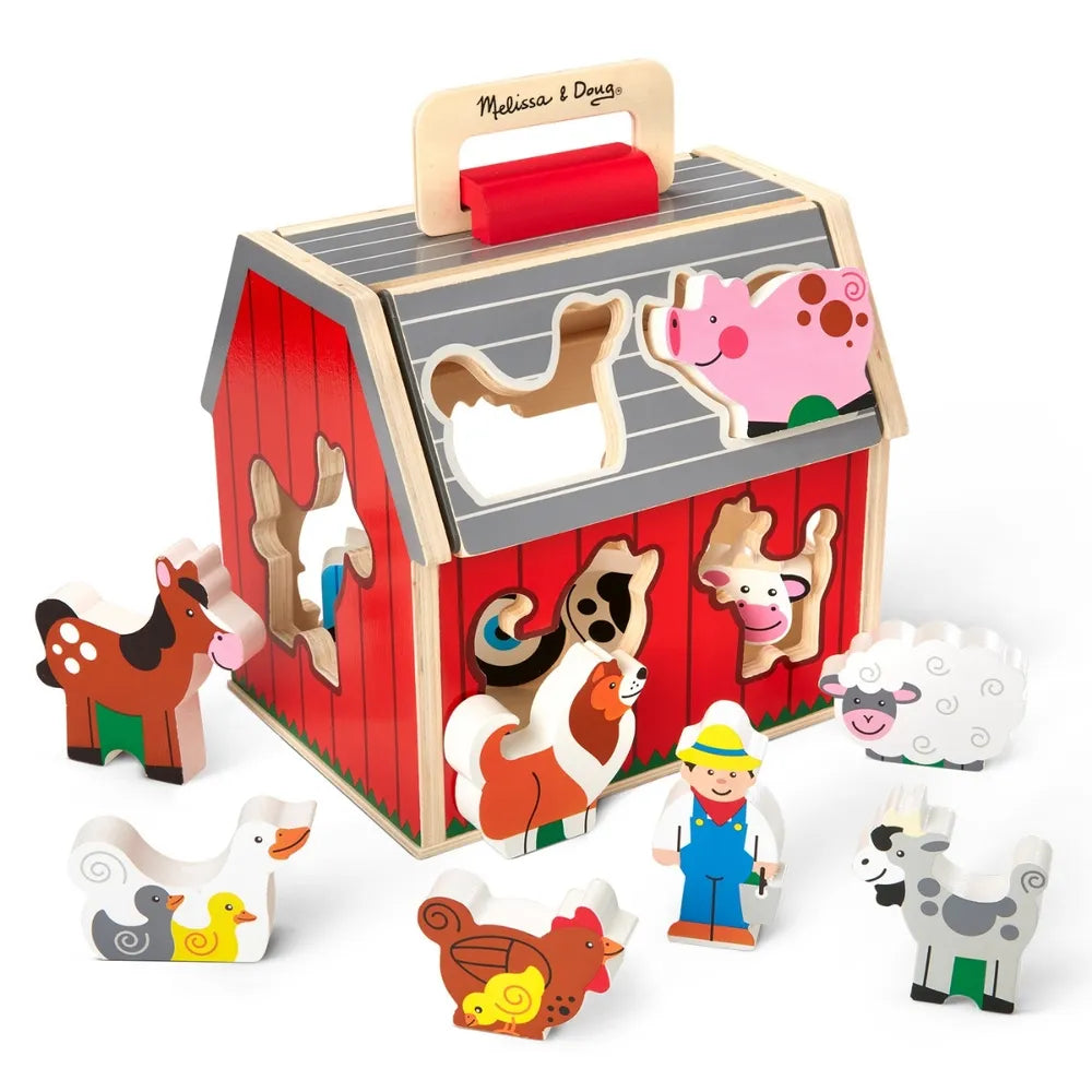 Melissa & Doug - Take-Along Sorting Barn
