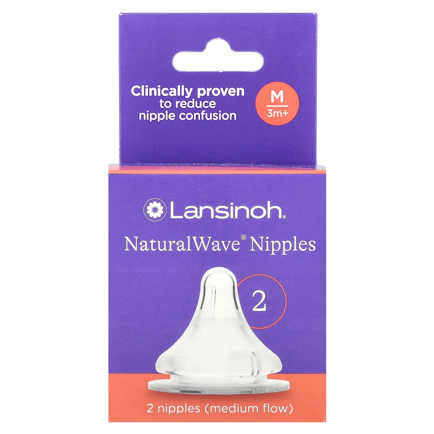 Lansinoh - Natural Wave Teats 6m+