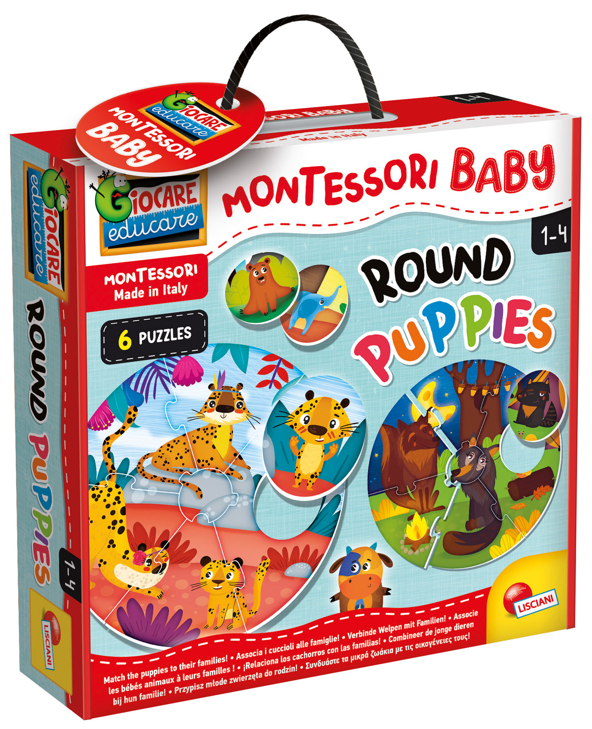 Montessori Baby-Round Puppies
