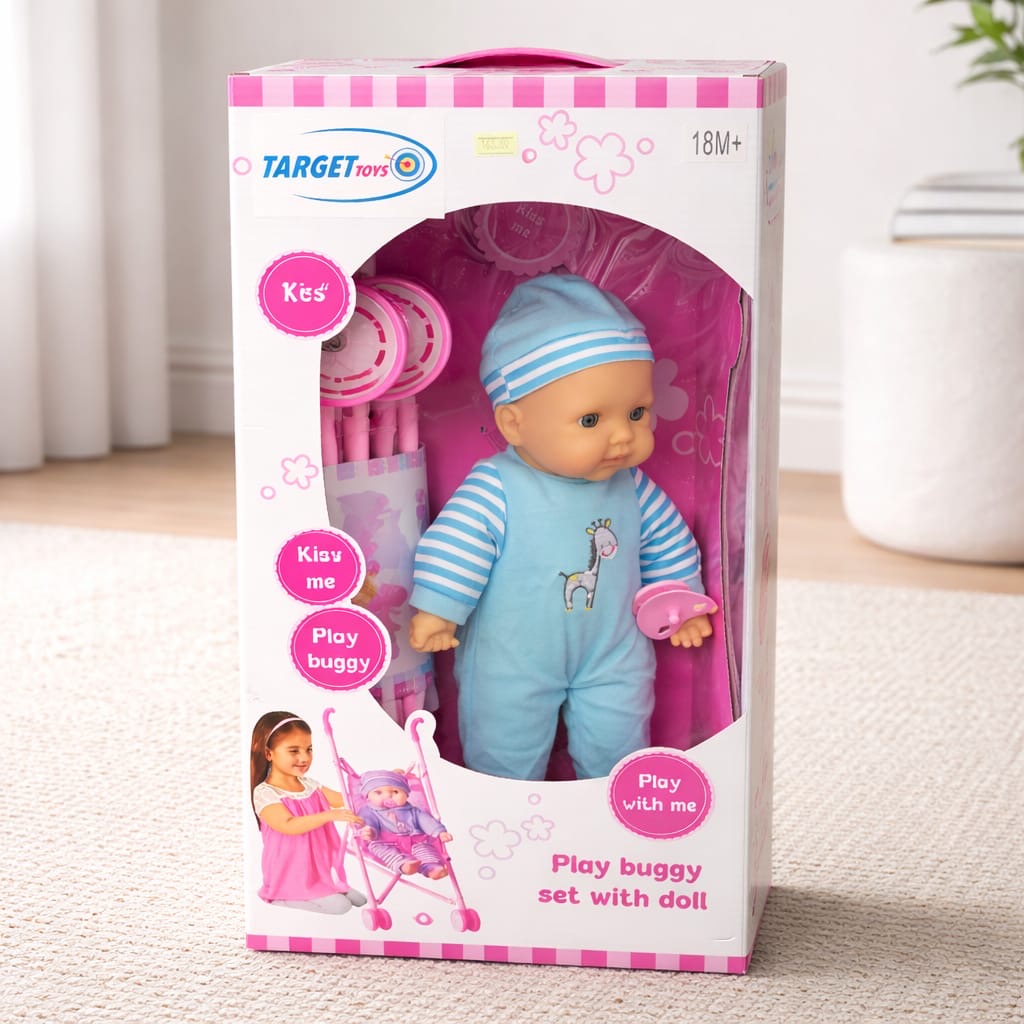 Target Toys - Play Buggy Set With Doll