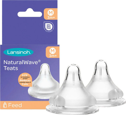 Lansinoh - Natural Wave Teats 3m+