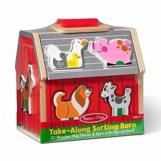 Melissa & Doug - Take-Along Sorting Barn