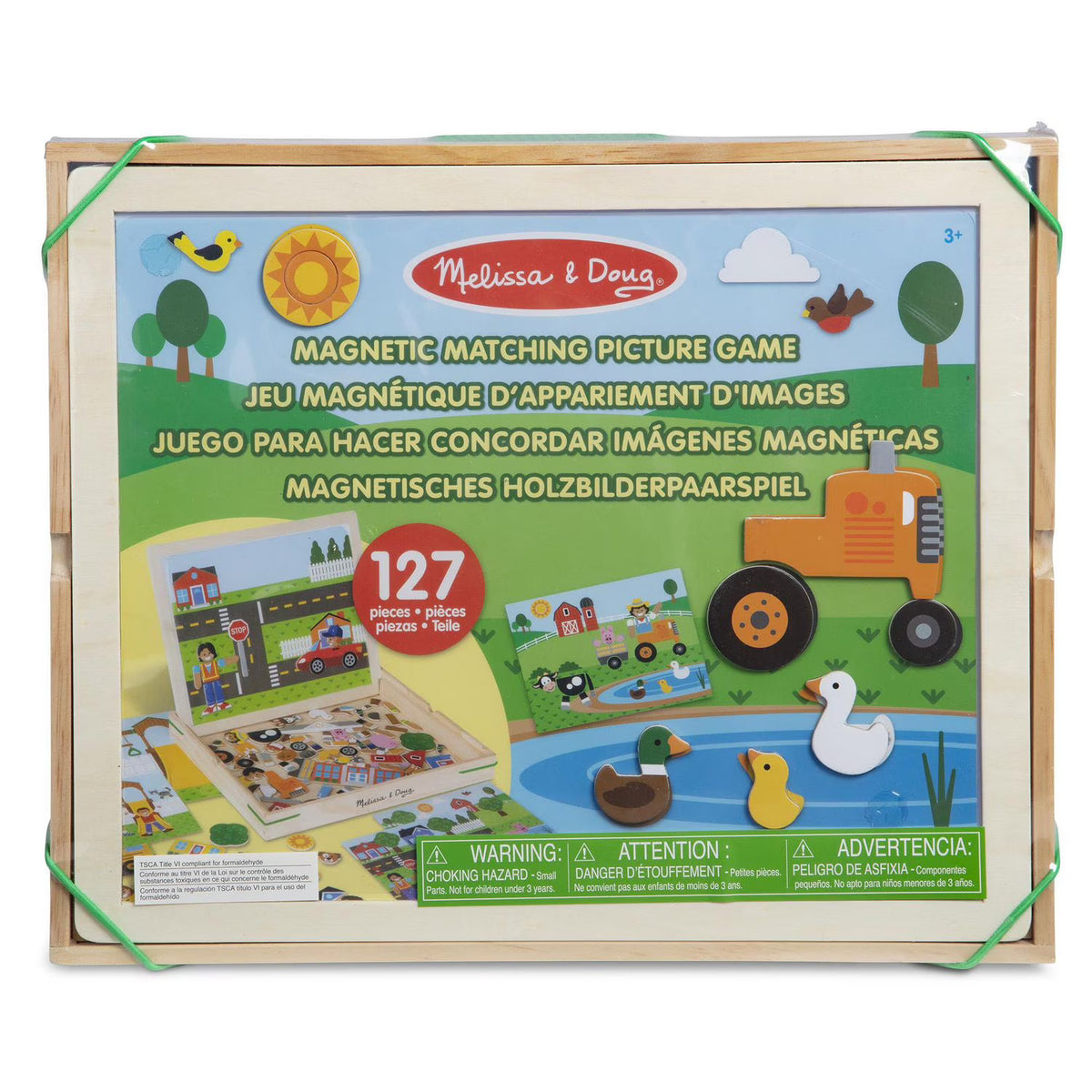 melissa & doug-magnetic matching picture game
