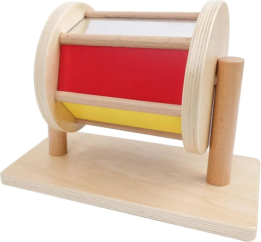 Hape spinnin drum with mirror