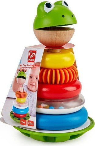 Hape - Mr. Frog Stacking Rings