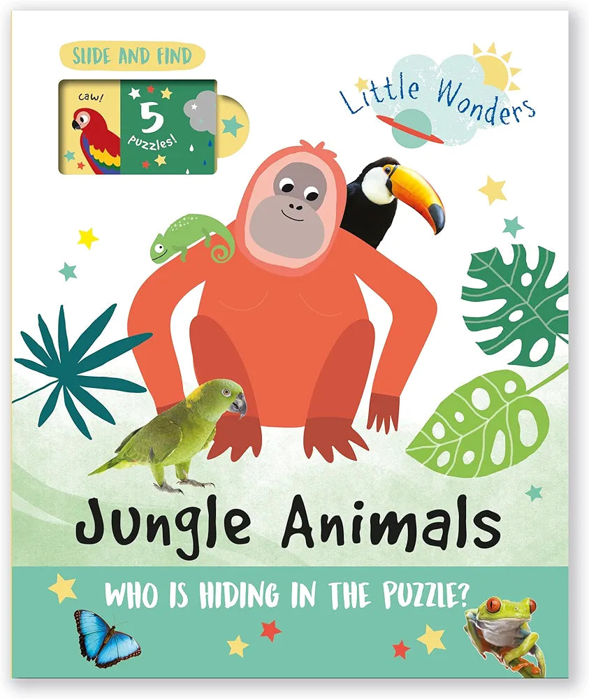 Jungle Animals - Who is Hiding in the Puzzle?