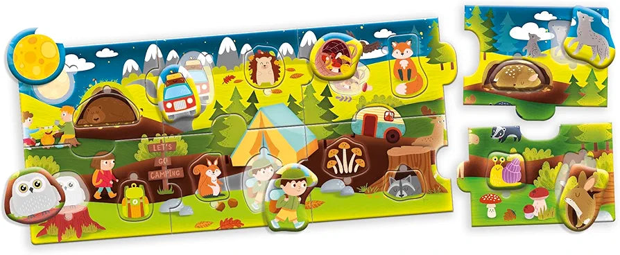 Lisciani - Carotina Baby - Puzzle Panorama