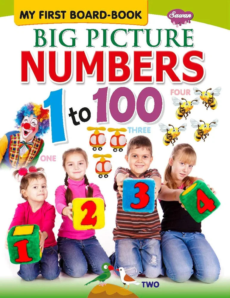 My First Board-Book Big Picture NUMBERS 1 to 100