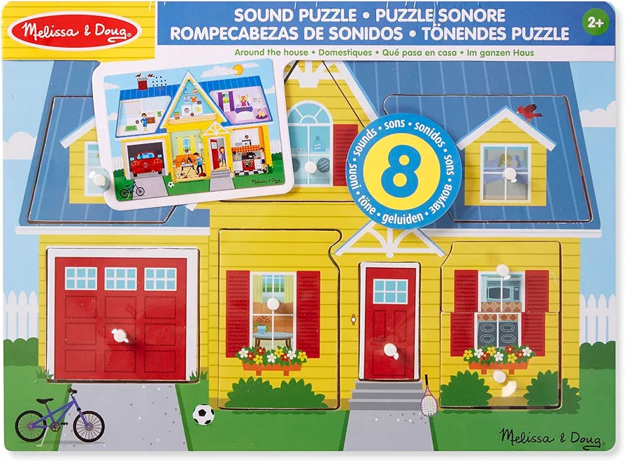 Melissa & Doug - Around the House Sound Puzzle