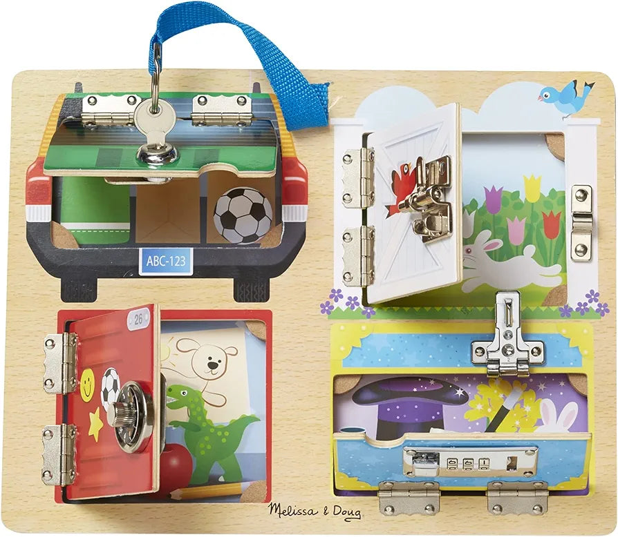 Melissa & Doug - Lock & Latch Board