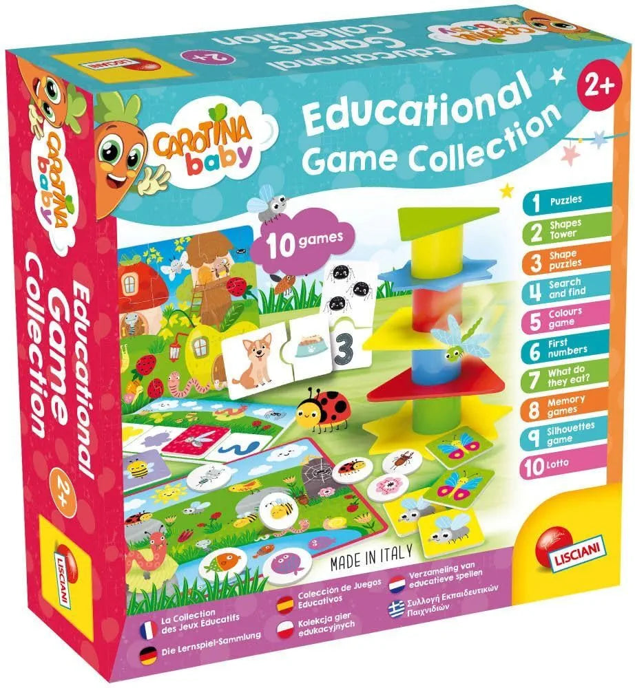 Liscianigiochi - Carotina Baby Educational Game Collection