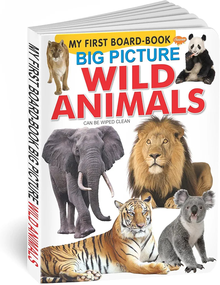 My First Board Book Of Big Picture Wild Animals