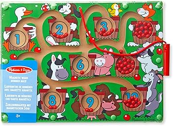 Melissa & Doug Magnetic Wand Number Maze