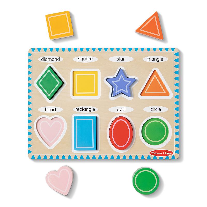 Melissa & Doug - Shapes Chunky Puzzle