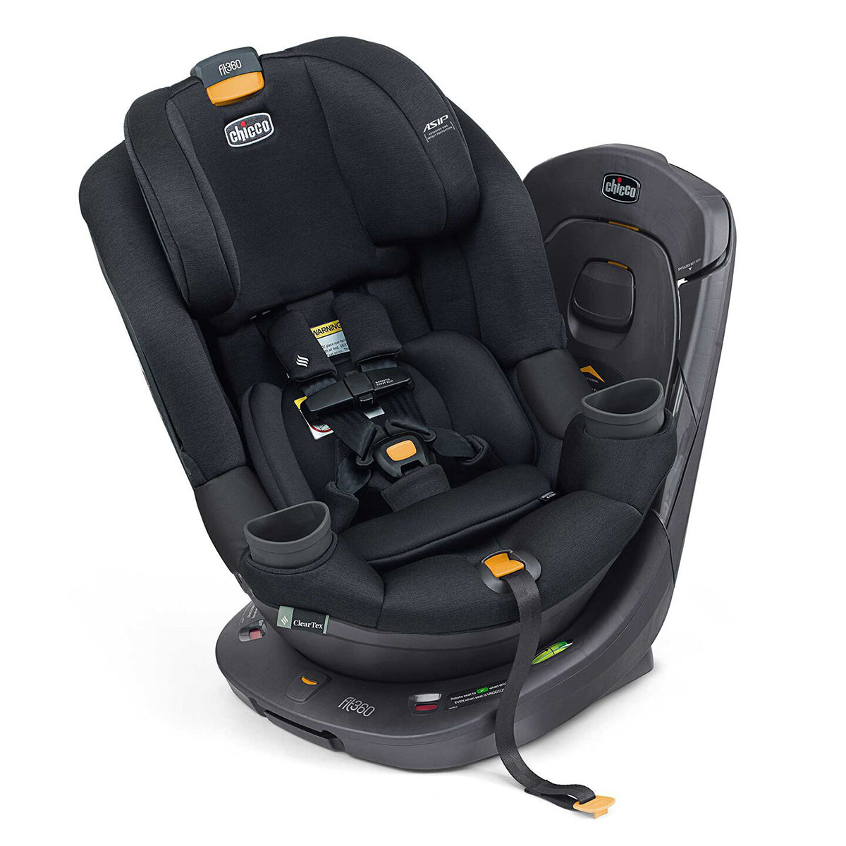 360 כיסא בטיחות מסתובב  Chicco Fit360 ClearTex - 360مقعد سيارة دوّار