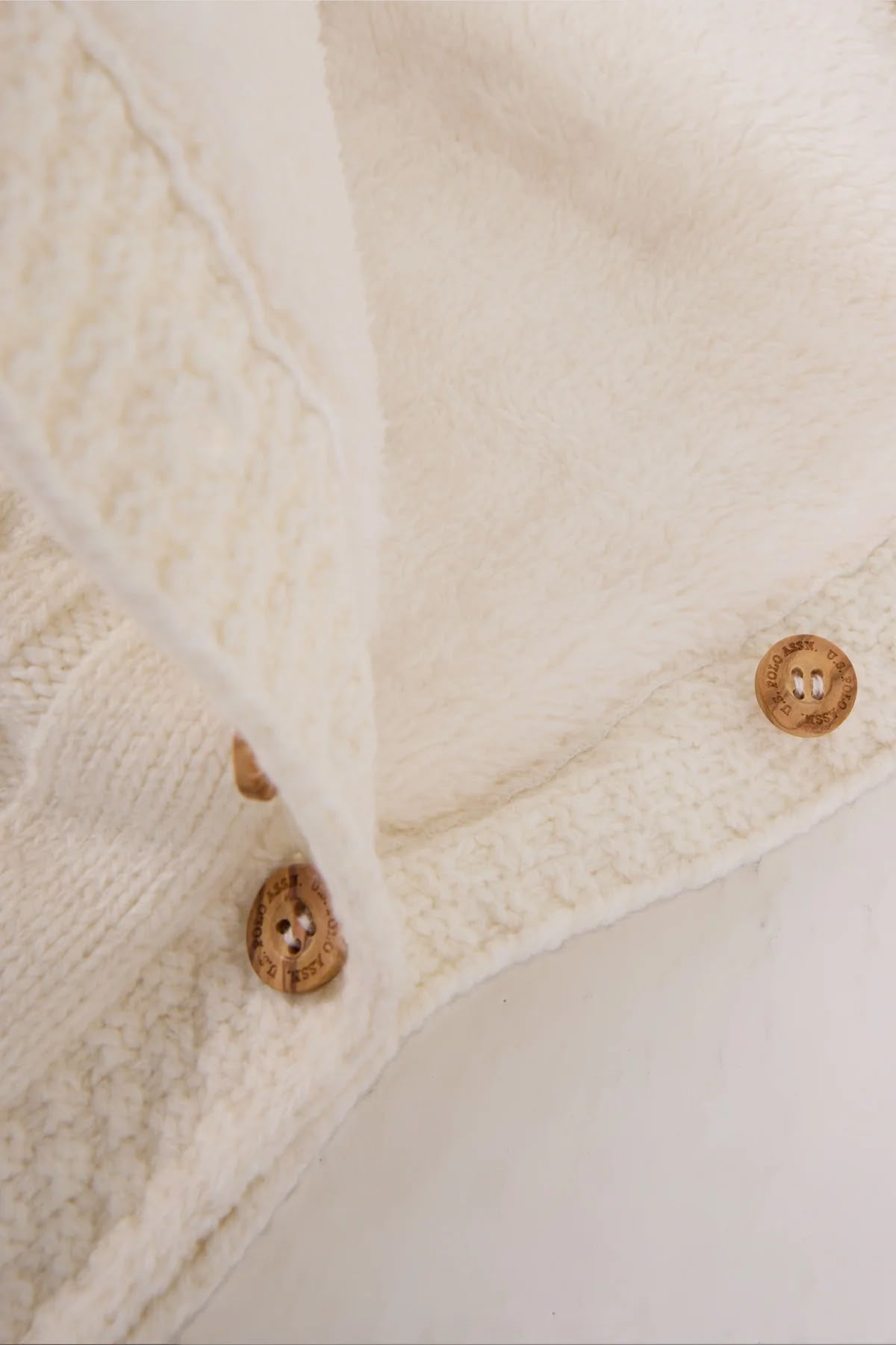 U.S Polo Assn - Baby Knitted Sleeping Bag – Beige