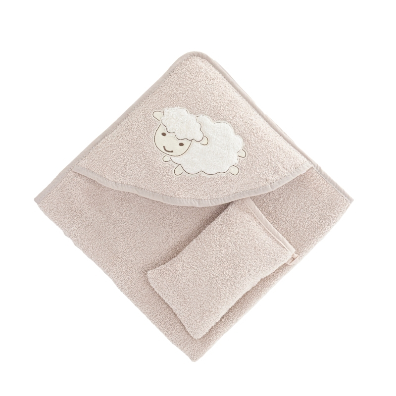 Towel & Washing Glove Set – Sheep