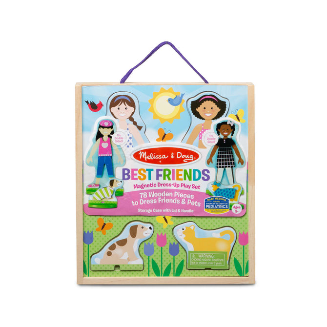 Melissa & Doug - Best Friends Magnetic Dress-Up Play Set