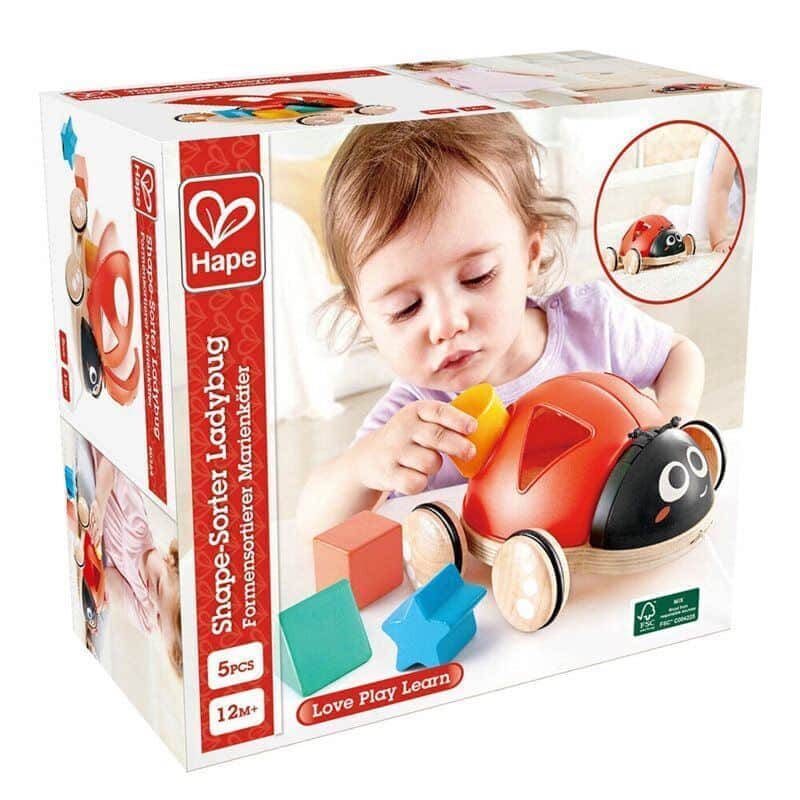 Hape - Shape-Sorter Ladybug