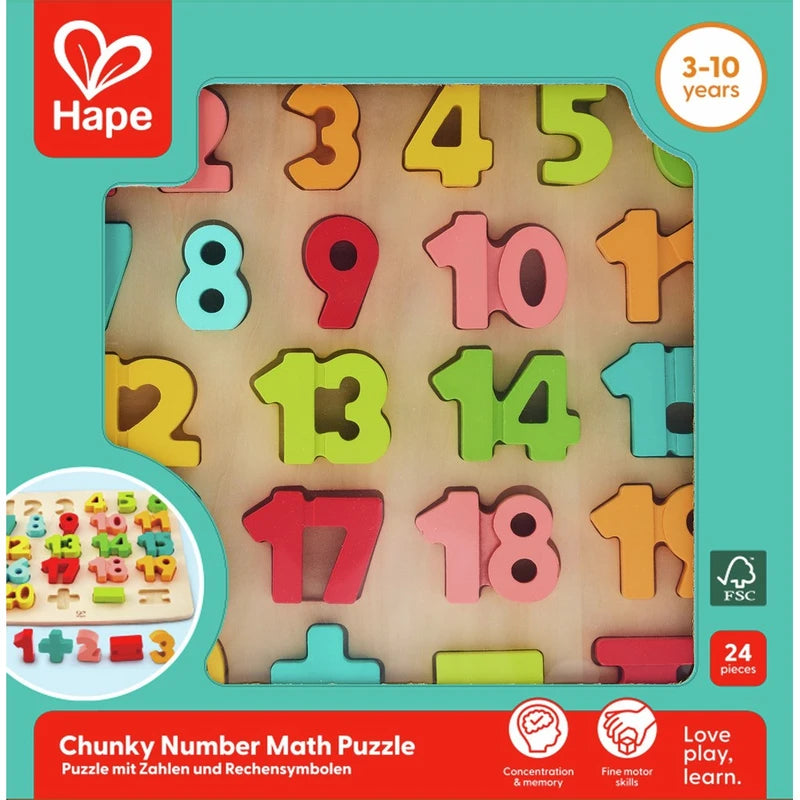 Hape - Chunky Number Puzzle