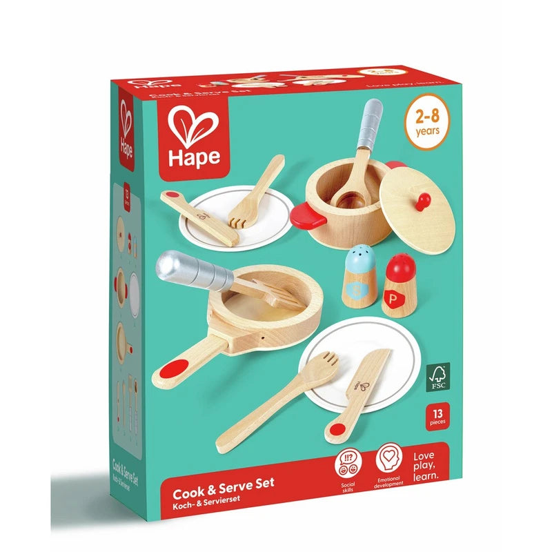 Hape - Cook & Serve Set