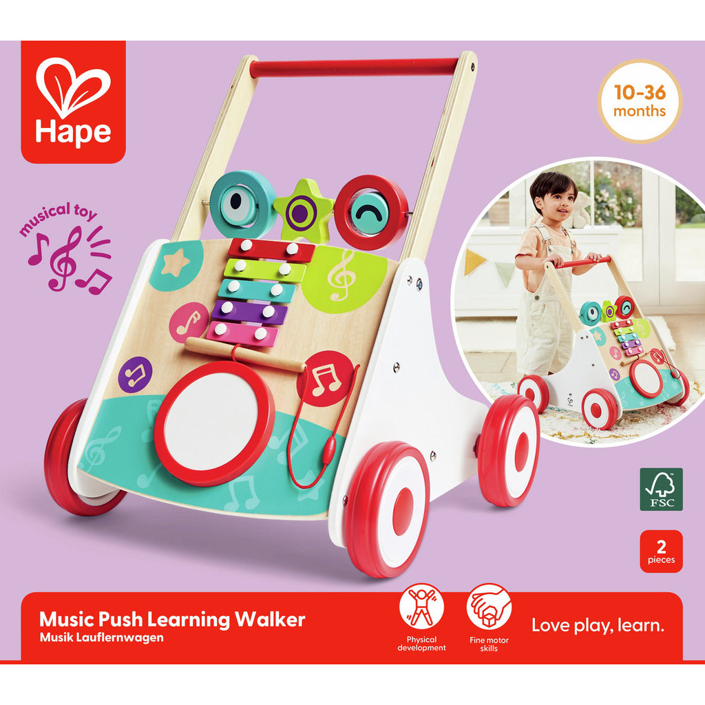 Hape - Music Push Learning Walker