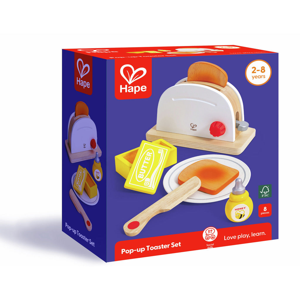 Hape - Pop-up Toaster Set