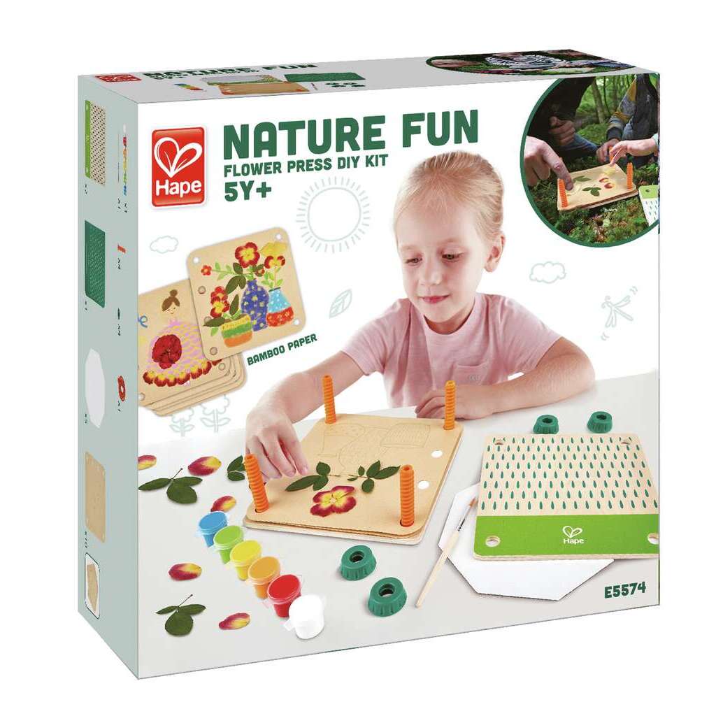 Hape-Flower Press Art DIY Kit