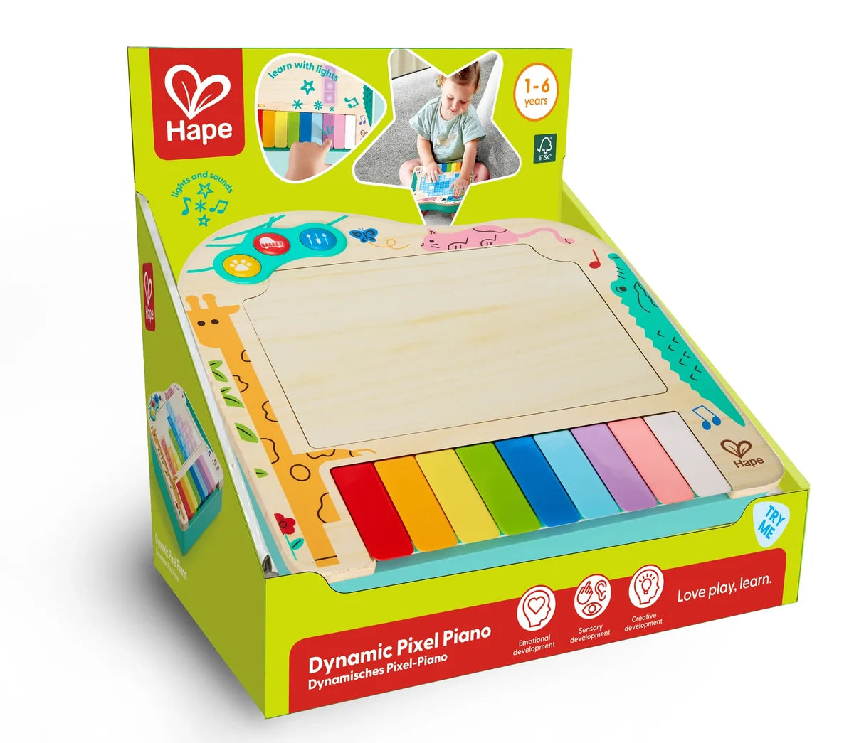 Hape-Dynamic Pixel Piano