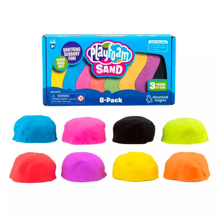 Play foam sand soothing sensory fun