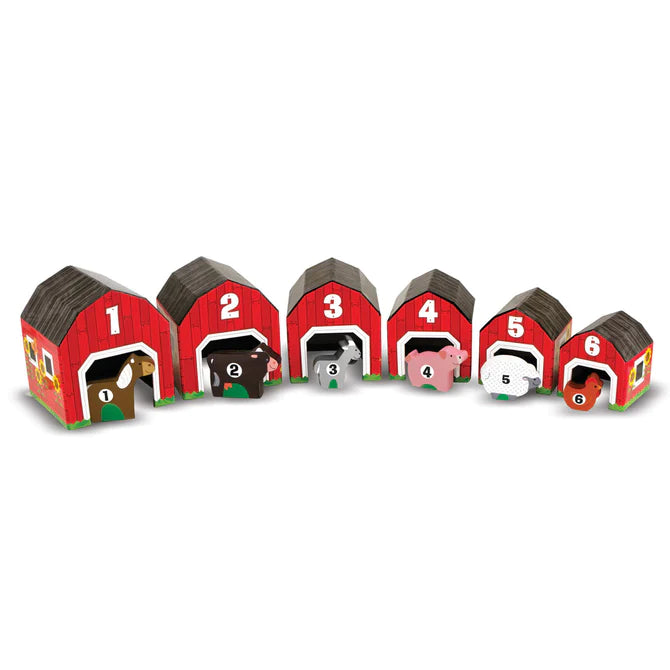 Melissa & Doug - Nesting & sorting barns & animals