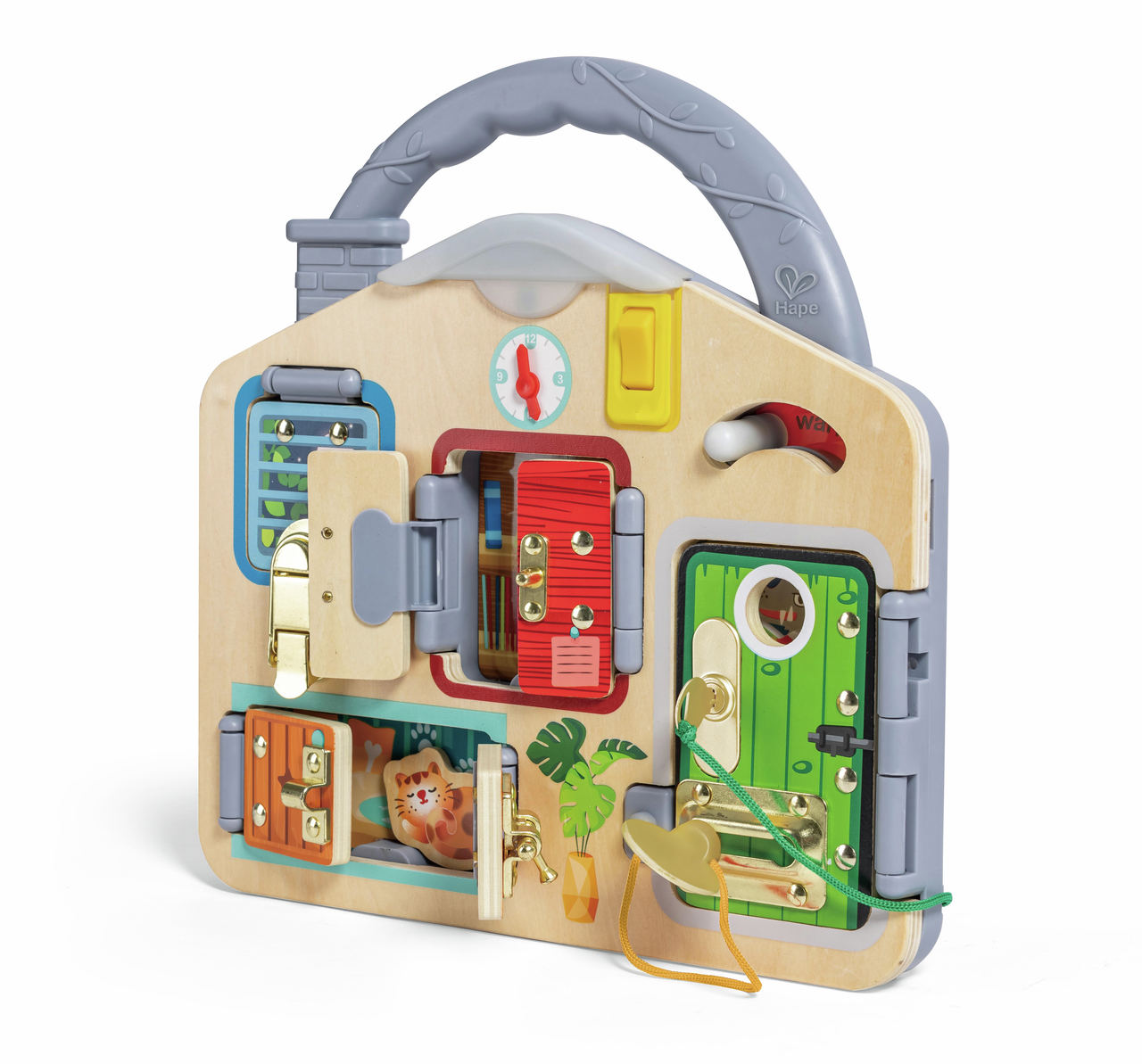 Hape - לוח משחק נעילה ולמידה