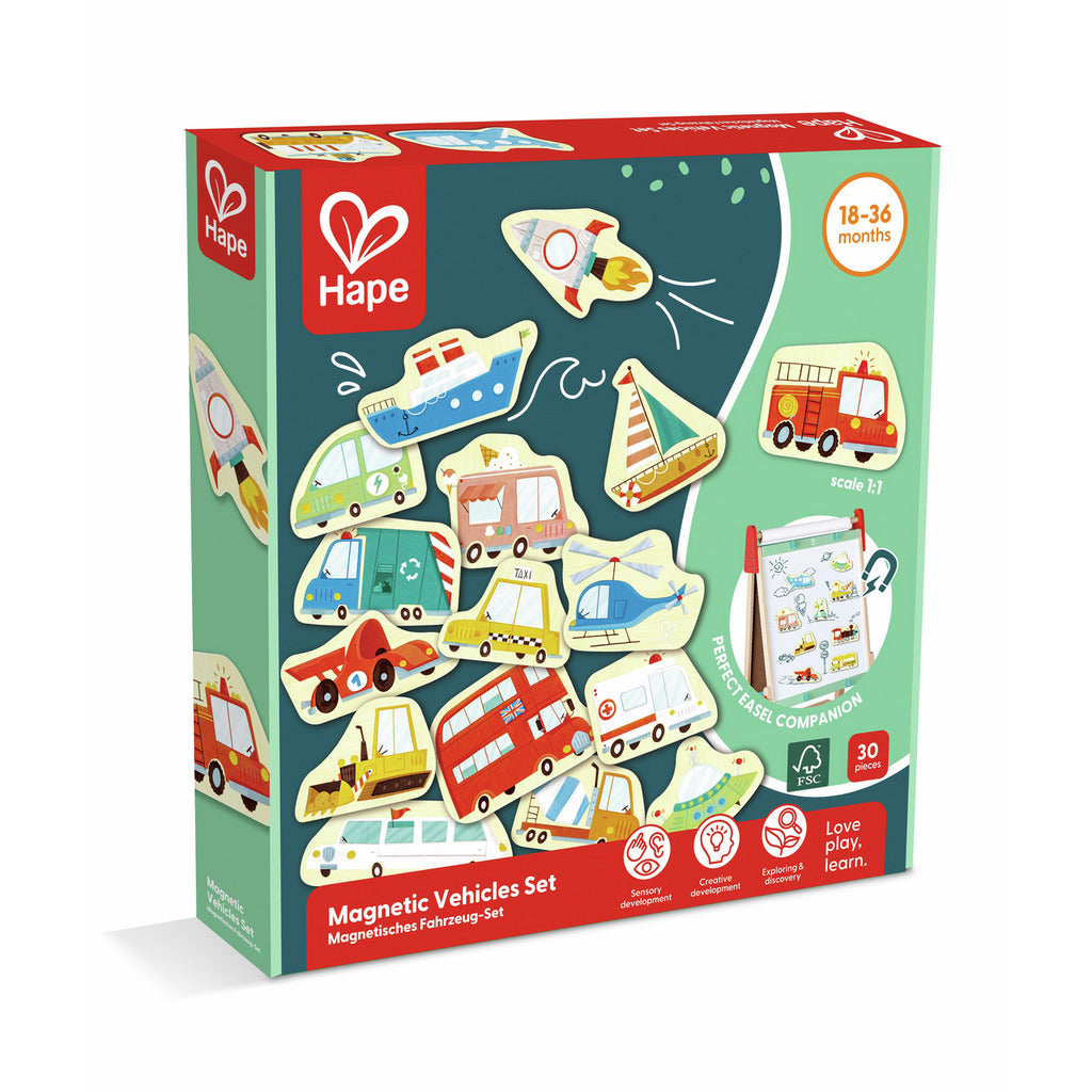 Hape - Magnetic Vehicles set
