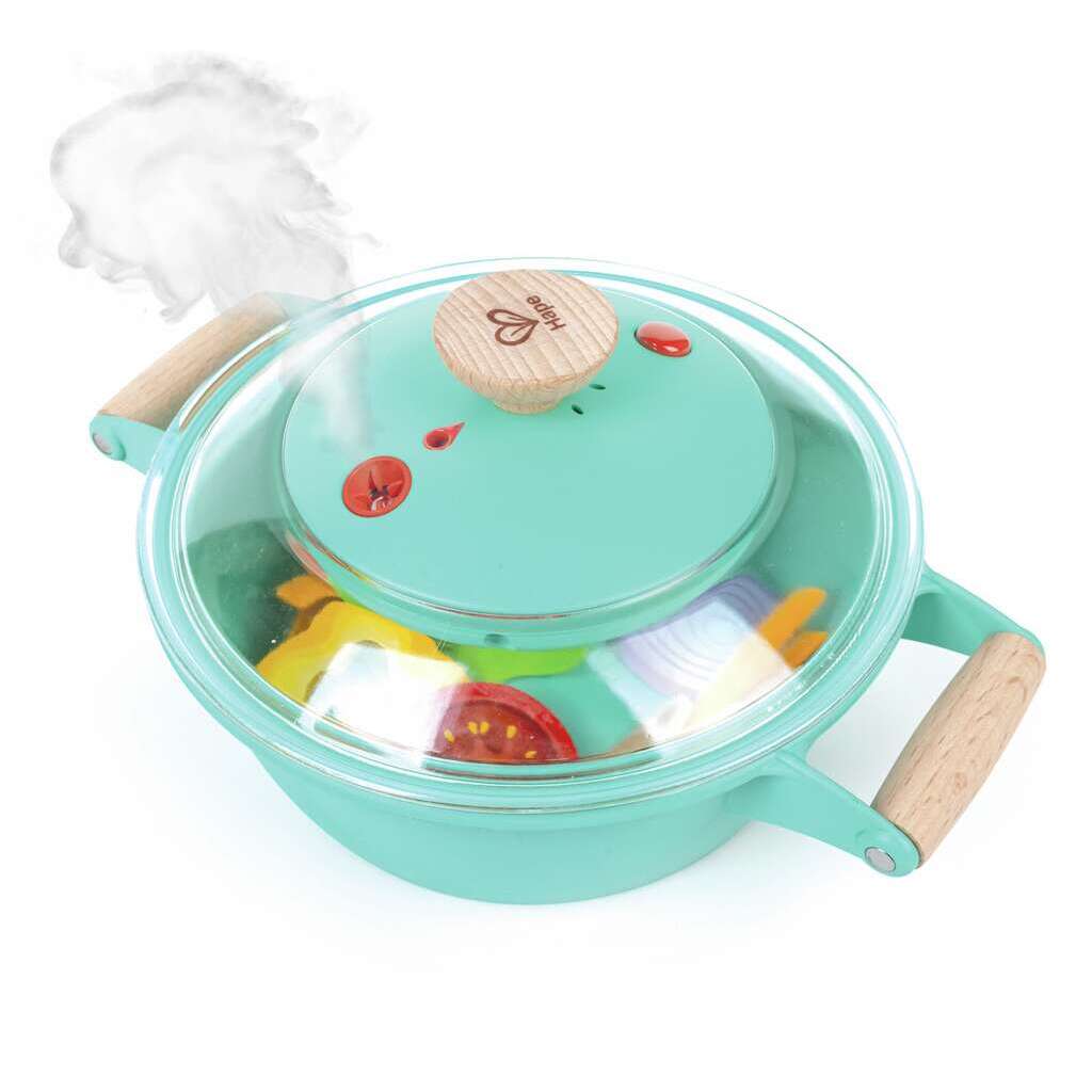 Hape - Little Chef Cooking & Steam Playset