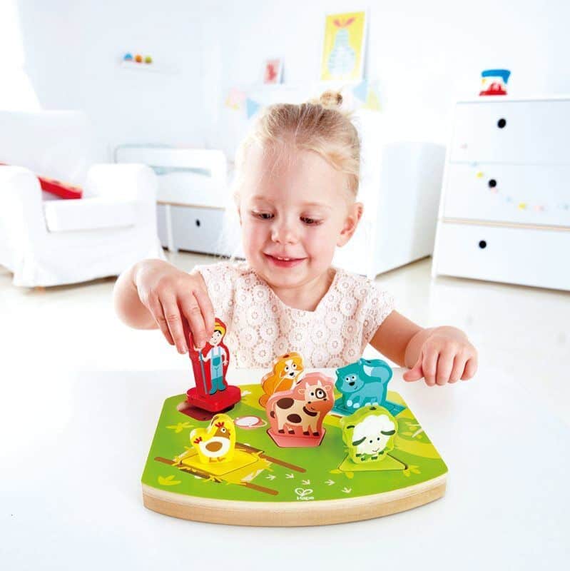 Hape - Forest Animal Tactile Puzzle
