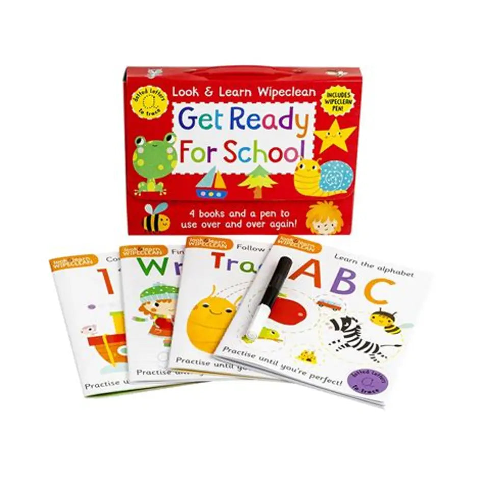 look & learn wipeclean - get ready for school