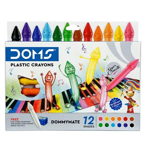 DOMS- Plastic Crayons