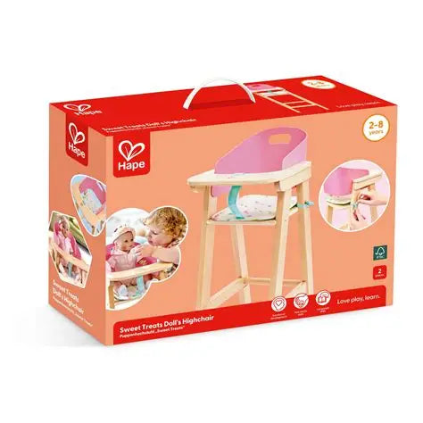 Hape-Sweet Treats Dolls Highchair