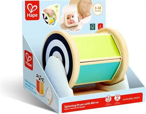 Hape spinnin drum with mirror