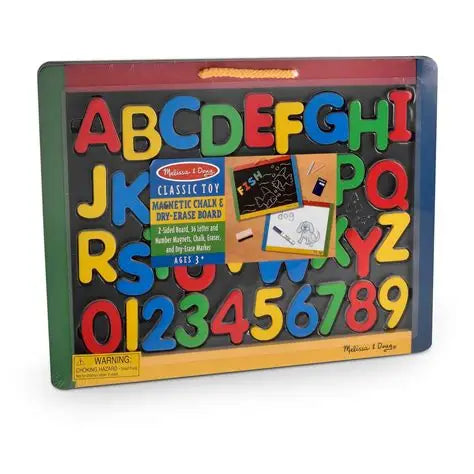 Melissa & Doug-Magnetic Chalkboard & Dry-Erase Board