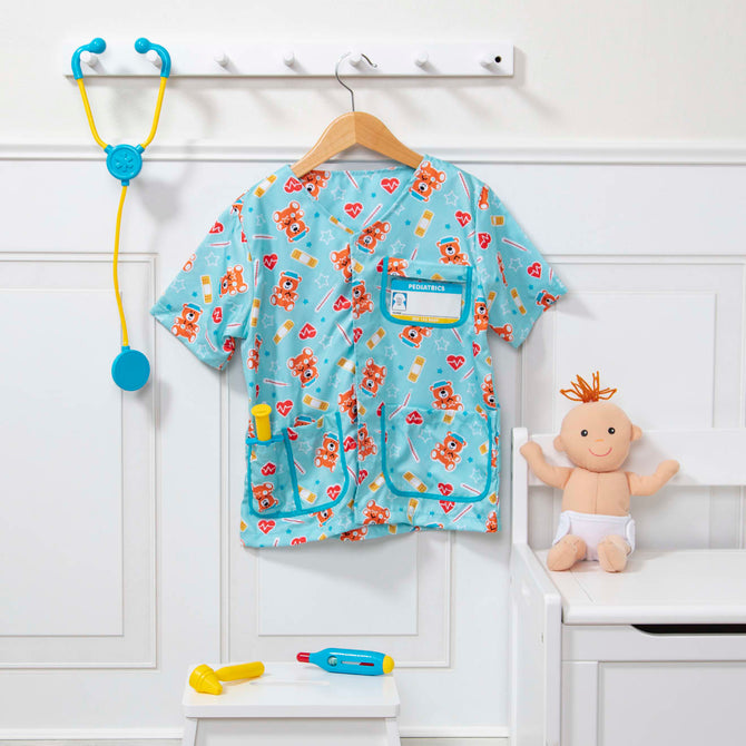 Melissa & Doug - Pediatric Nurse Role Play Costume Set