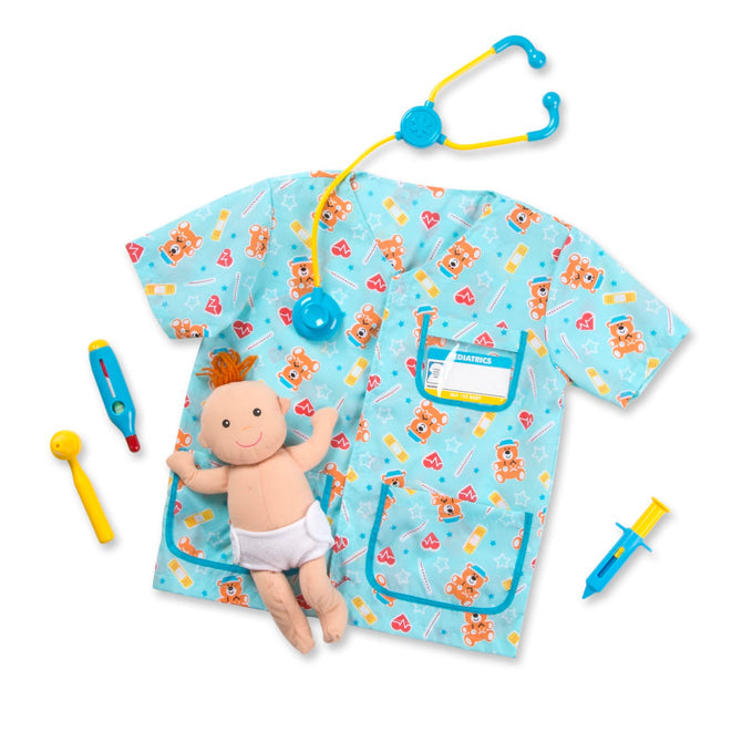 Melissa & Doug - Pediatric Nurse Role Play Costume Set