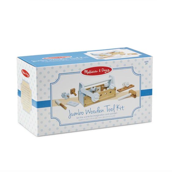 melissa & doug-Jumbo Wooden Tool Kit