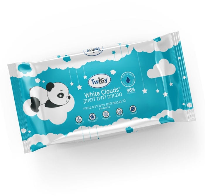 Twigy White Clouds Wipes