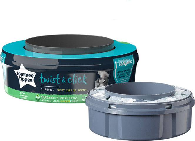 Tommee Tippee - Twist & Click Nappy Bin refill cassette.