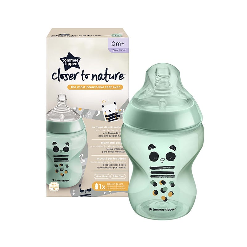 Tommee Tippee - a breast-like teat bottle