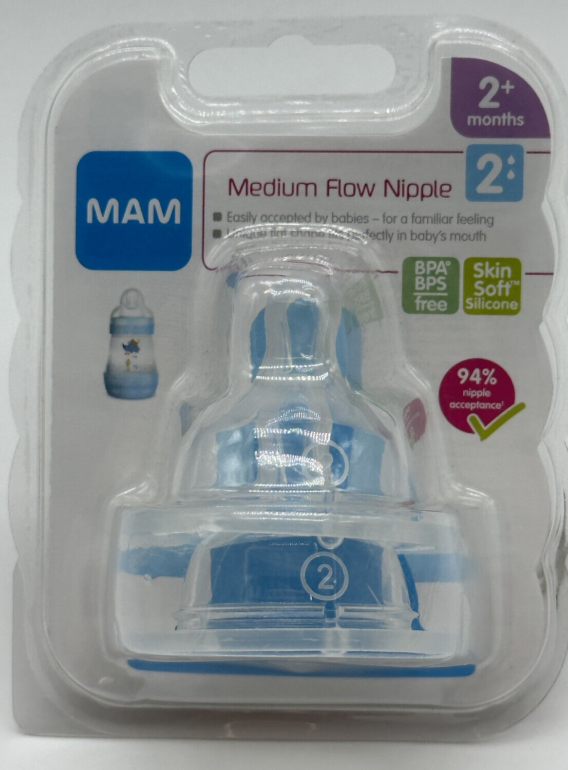 MAM - Medium Flow Nipple