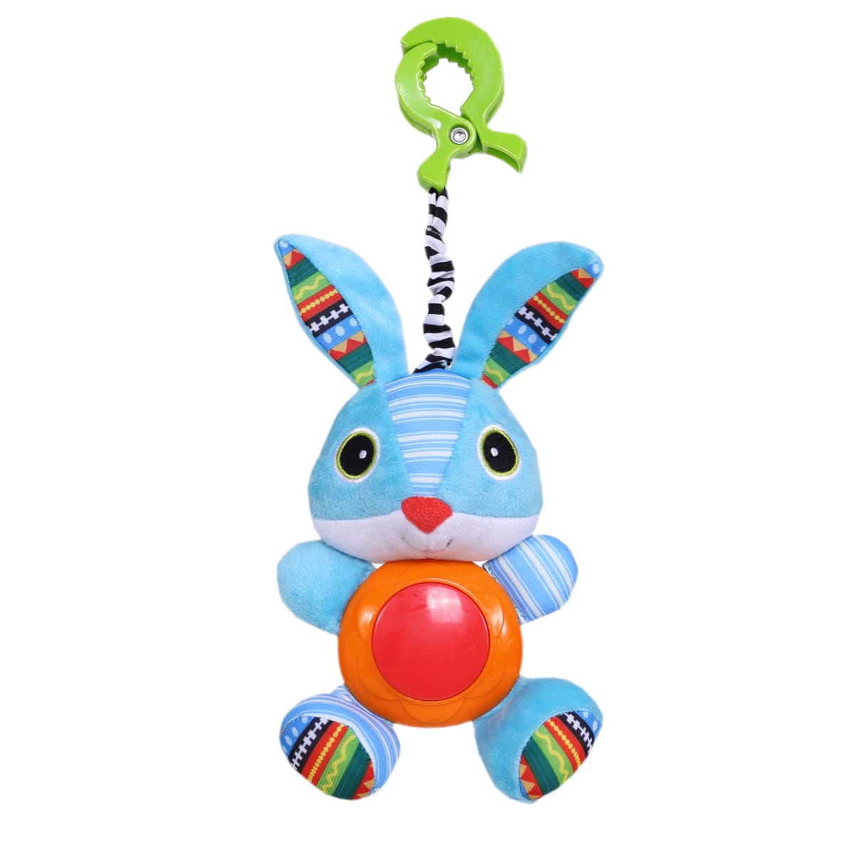لعبة أطفال معلقة على شكل أرنب من Biba Toys.